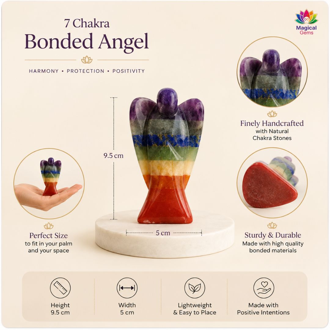 7 Chakra Bonded Angel – Healing, Protection & Positive Energy